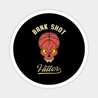 Basketball Player Bank Shot Hitter Bball Magnet